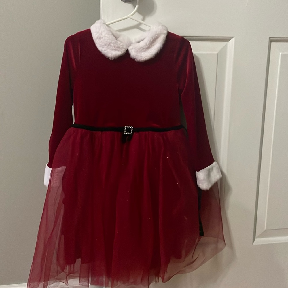 Girls Santa dress